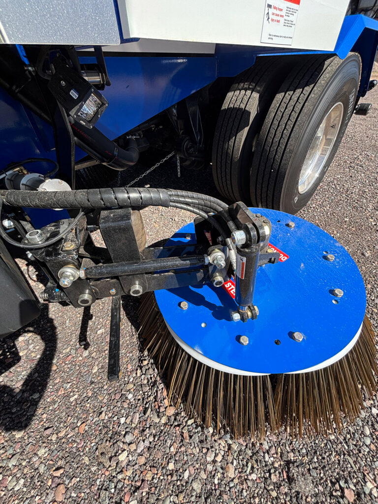 XBroom street sweeper manufactured in the USA